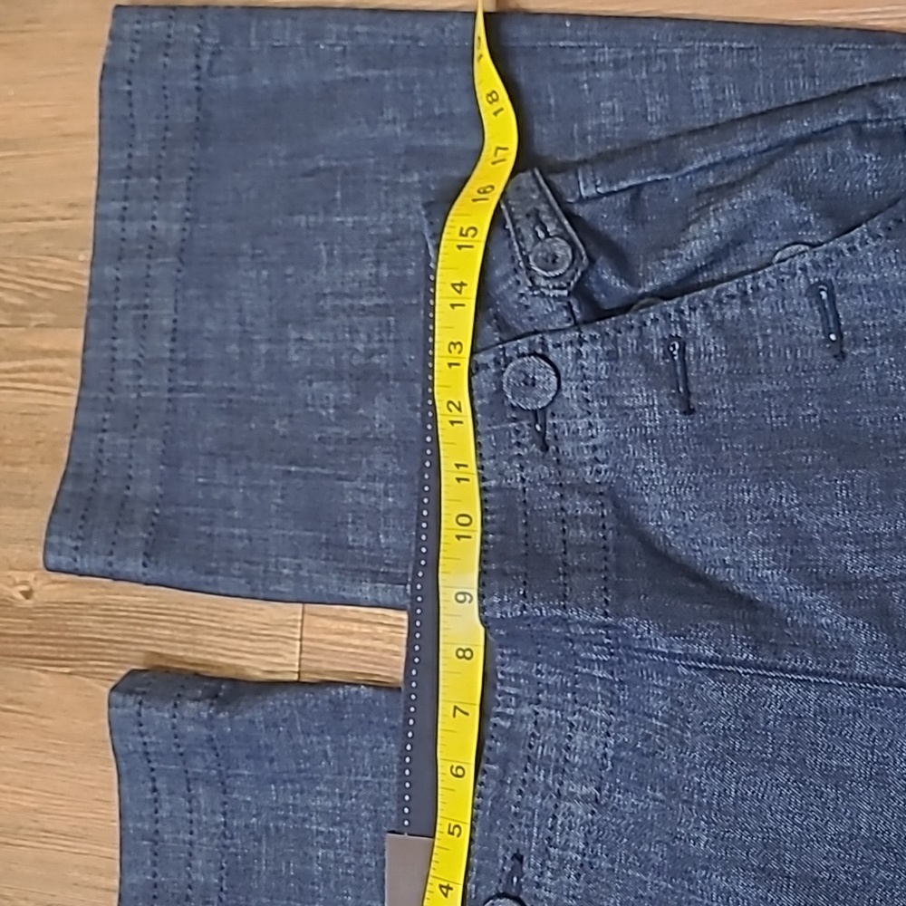 Banana Republic Women's Dark Blue Flare Jeans - Picture 4 of 12